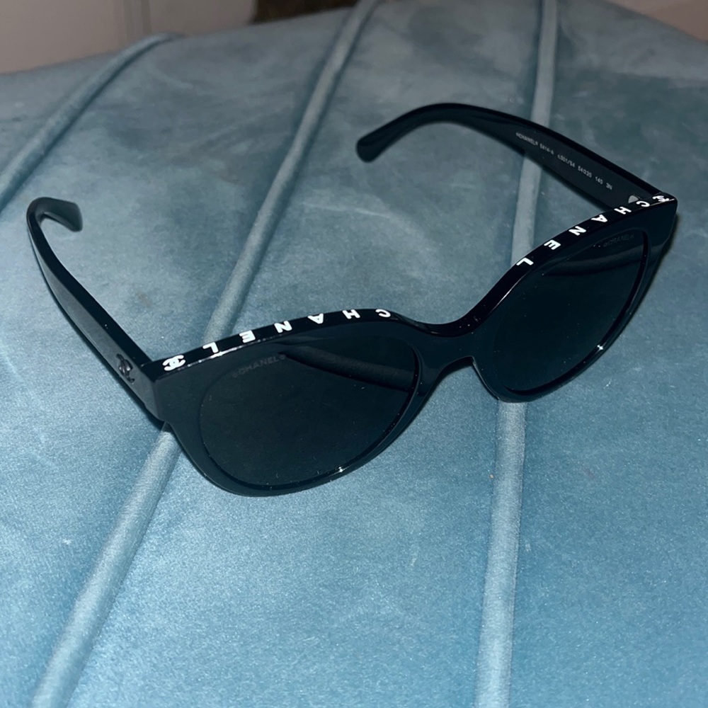 Black Chanel sunglasses